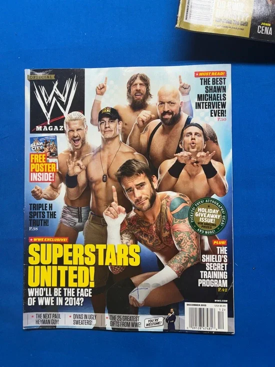 WWE magazines from 2013 the whole set - Picture 8 of 12